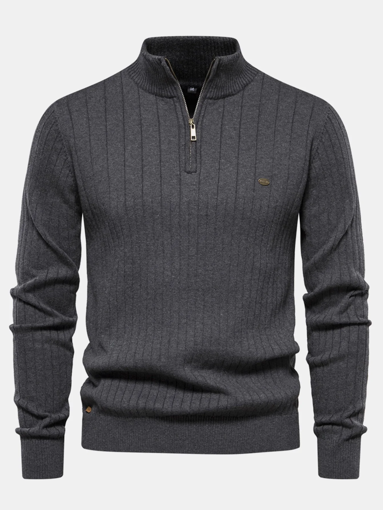 Haroldo® | Stripe Quarter-Zip Sweater - Image 8