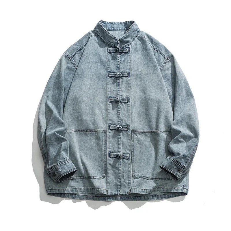 Haroun | Modern denim shirt - Image 2