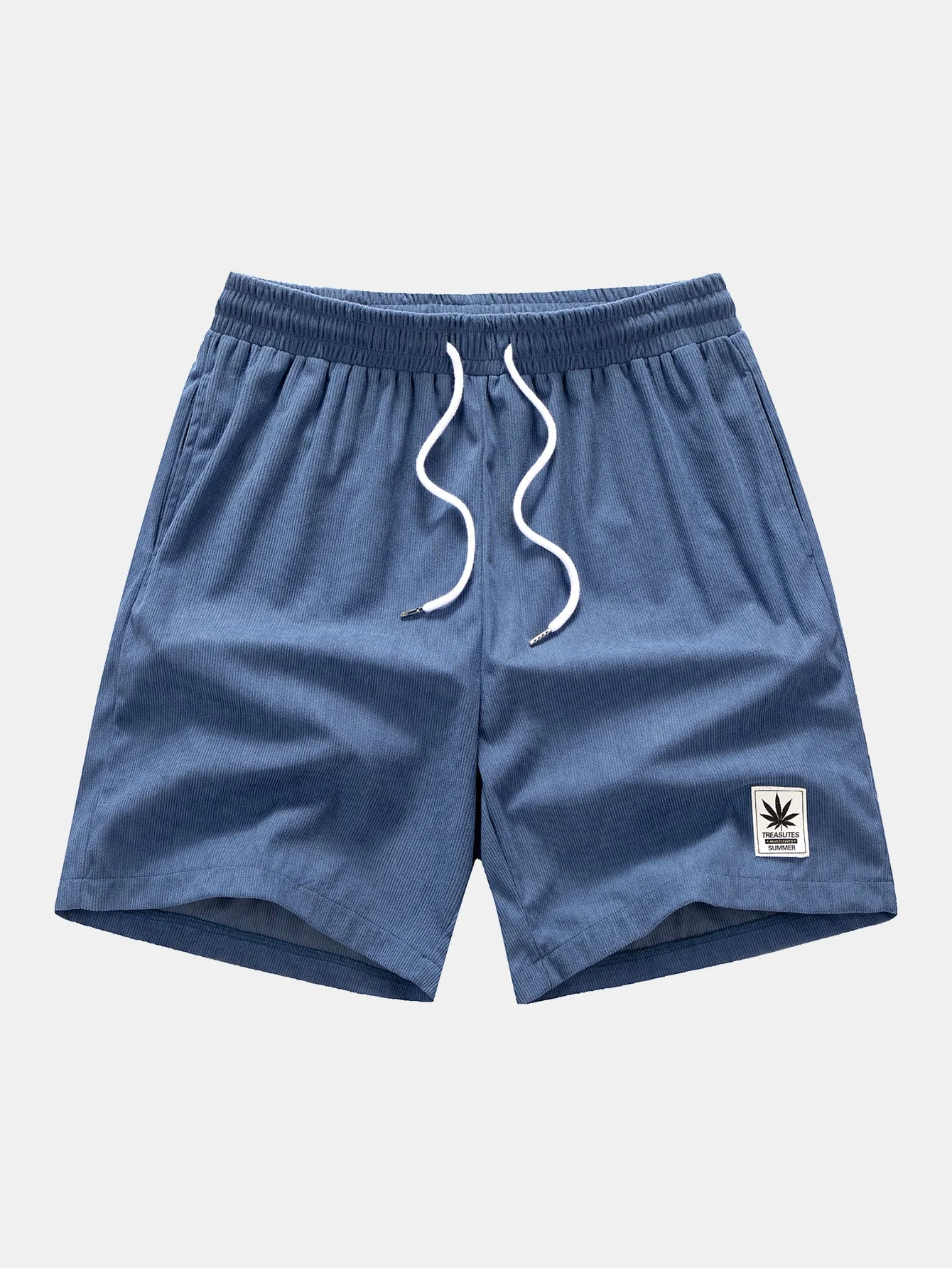 Harrison® | California Palm Tree Print Drop Shoulder Oversize T-Shirt & Corduroy Drawstring Shorts - Image 11