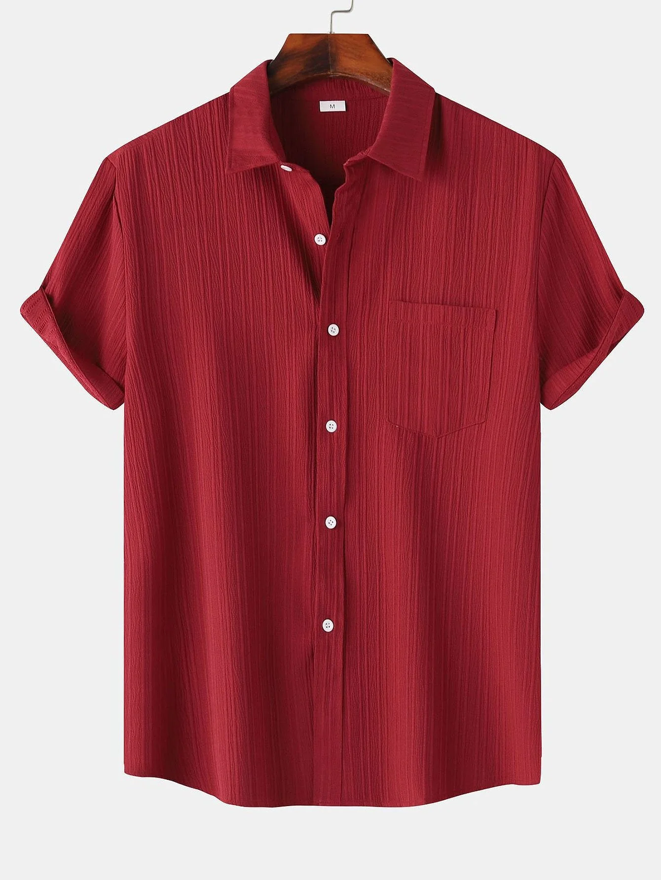 Harrison® | Textured Button Up Shirt - Image 7