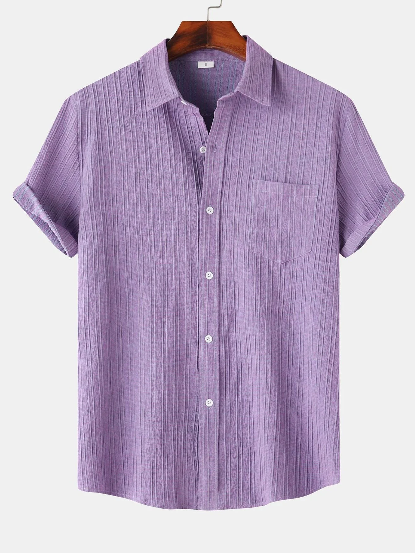 Harrison® | Textured Button Up Shirt - Image 9