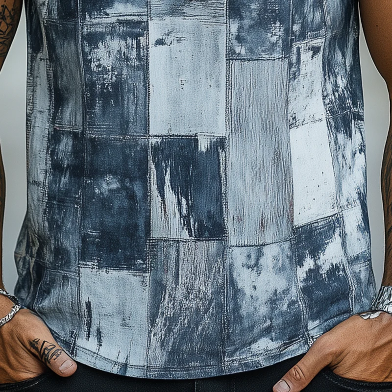 Harrison | Men'S Summer Fashion Polyester Blended Printed Short Sleeve T-Shirt - Image 5
