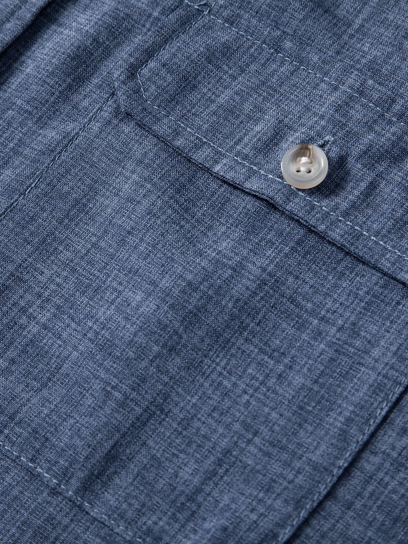 Harry® | Textured Button Up Shirt With Two Pockets & Straight Leg Linen Pants - Image 15