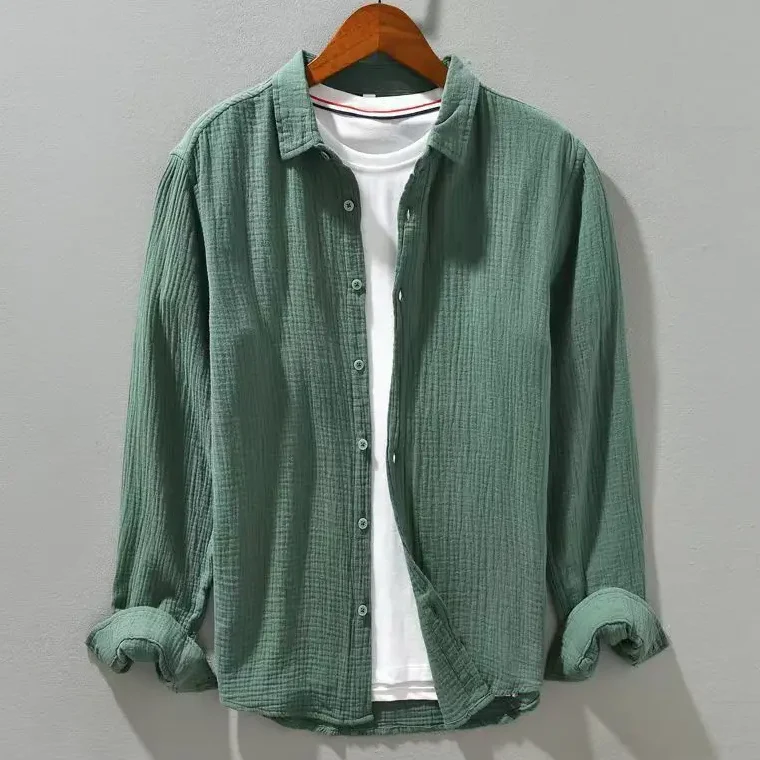 Harvey | Elegant shirt in silky-soft cotton - Image 4