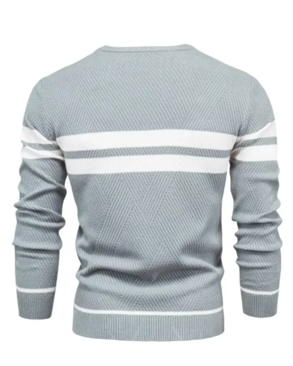 Hawke | Stylish Men's Sweater With Stripes - Image 7