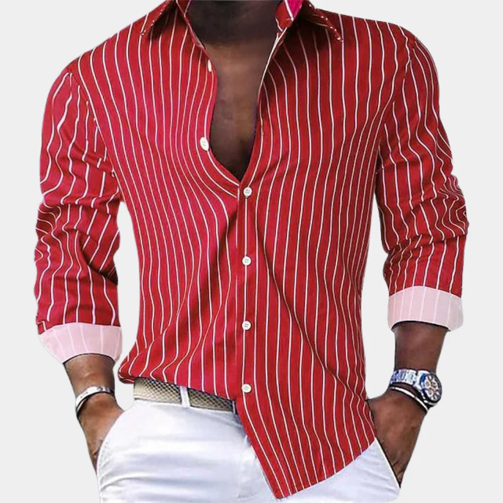 Hawthorne® | Classic Striped Men'S Shirt - Image 3
