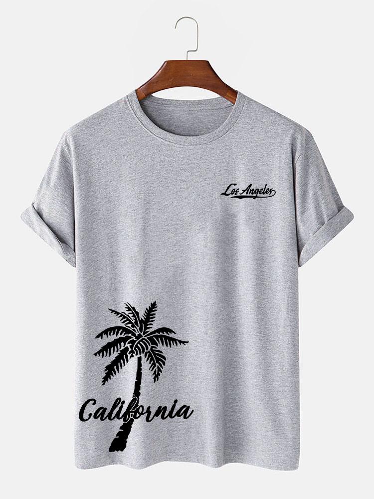 Heath® | California Palm Tree Print T-Shirt - Image 6