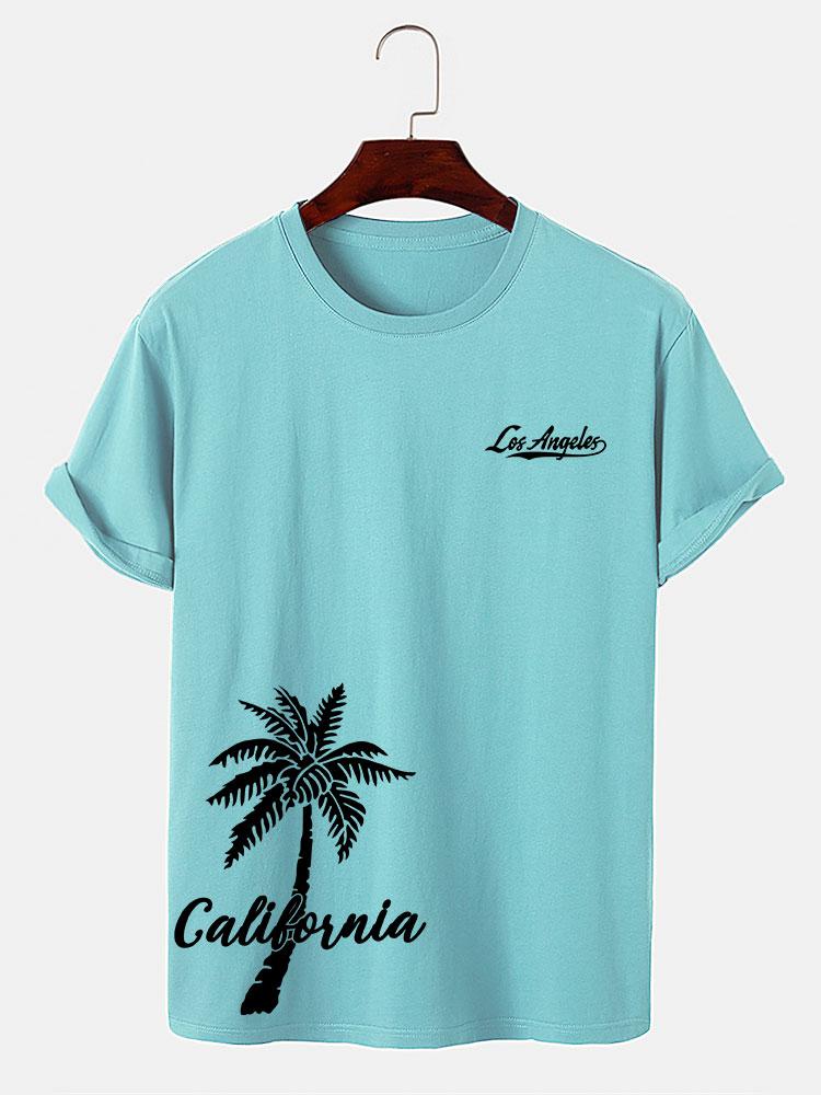 Heath® | California Palm Tree Print T-Shirt - Image 9