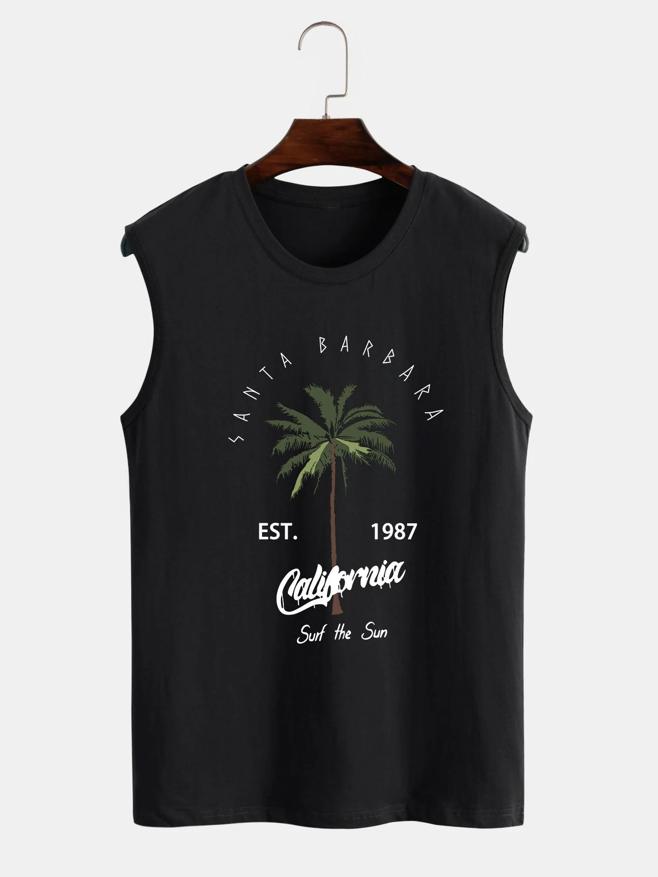 Hector® | California Palm Tree Print Tank Top - Image 2