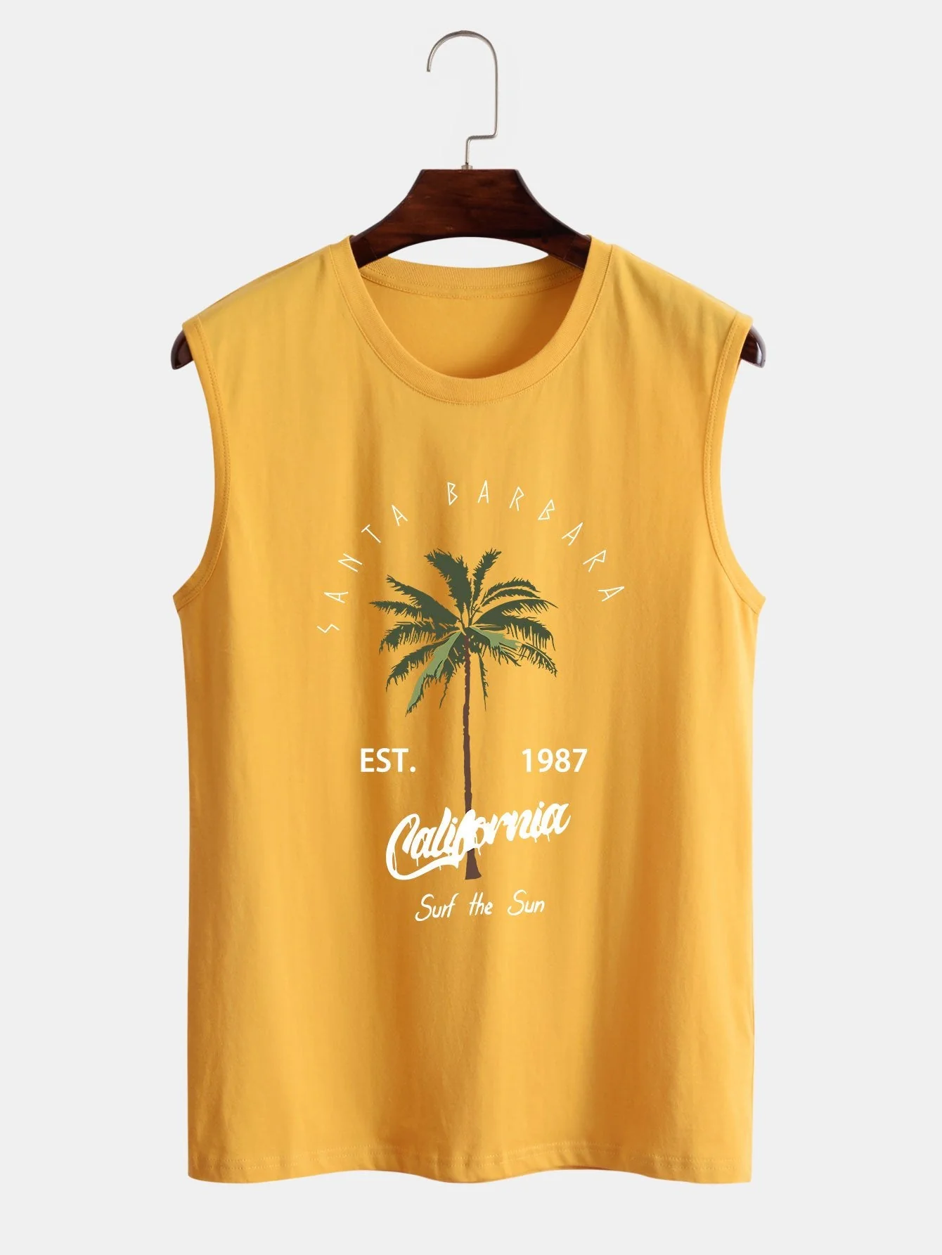 Hector® | California Palm Tree Print Tank Top - Image 3