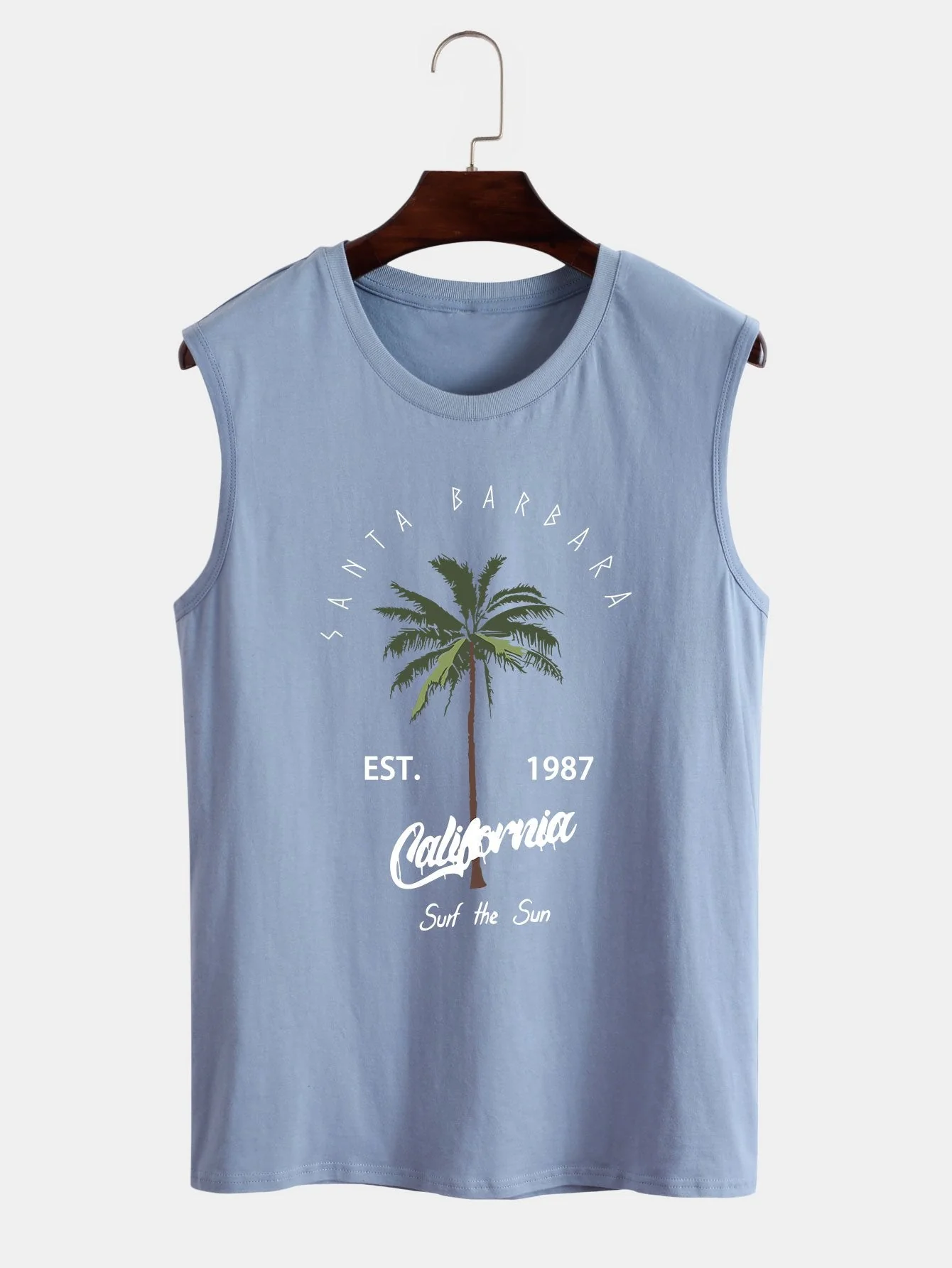 Hector® | California Palm Tree Print Tank Top - Image 4