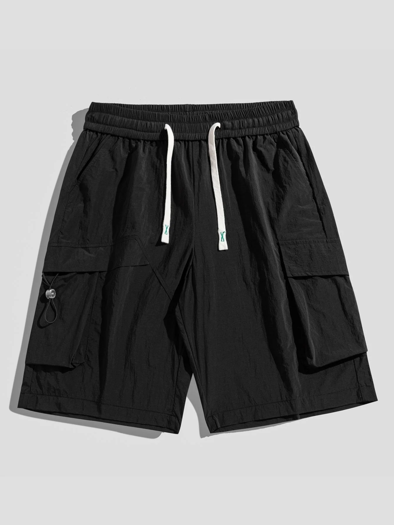 Heladio® | Nylon Cargo Shorts - Image 3