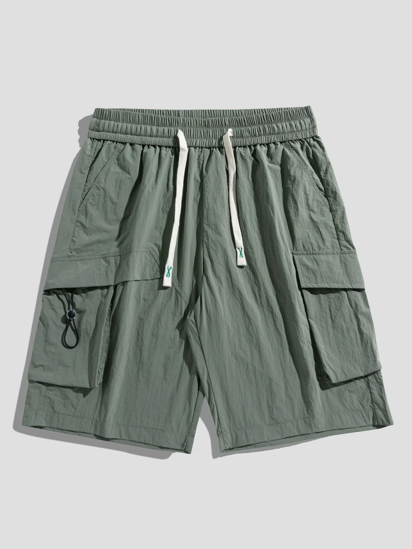 Heladio® | Nylon Cargo Shorts - Image 9