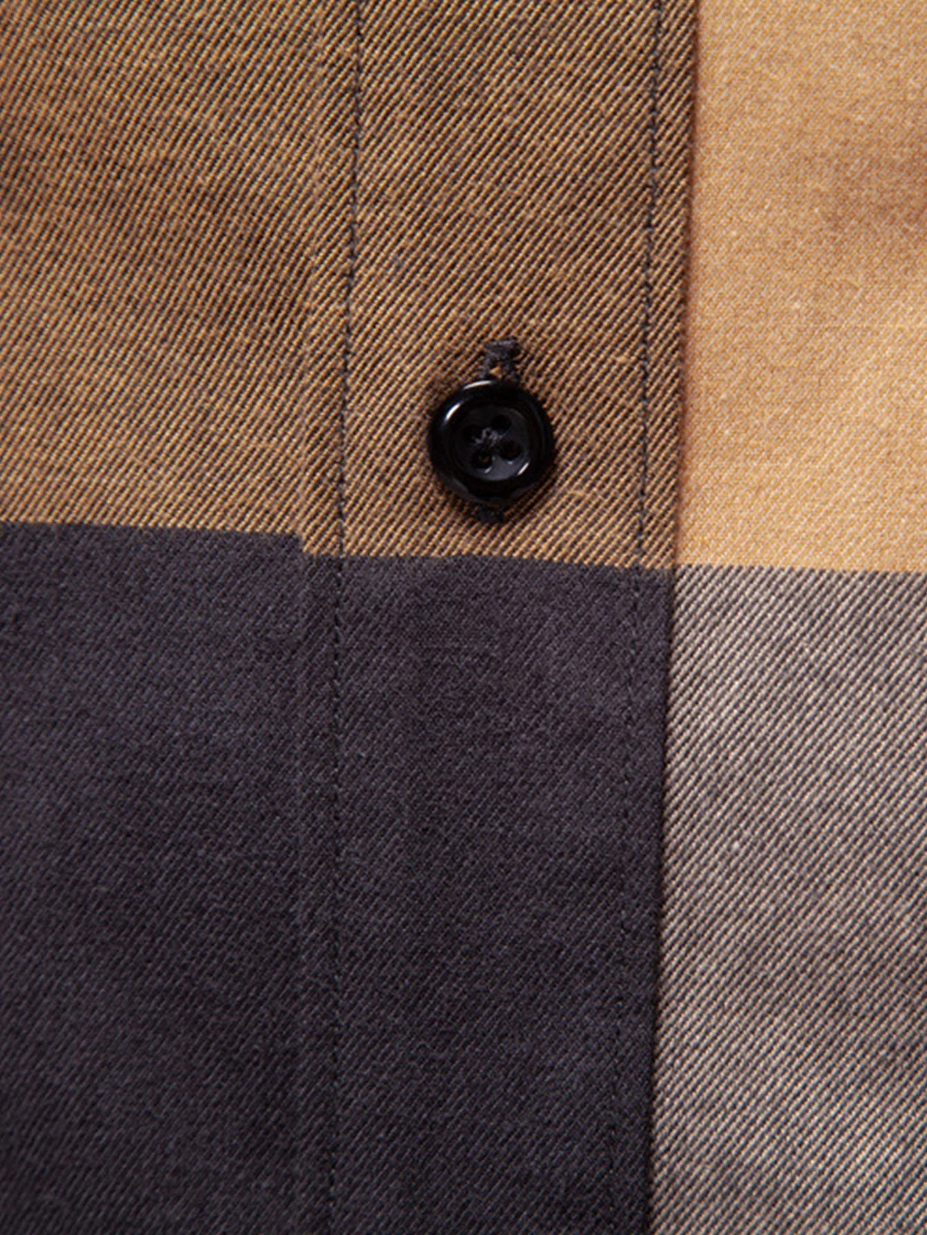 Heliodoro® | Long Sleeve Cotton Plaid Button Up Shirt - Image 3