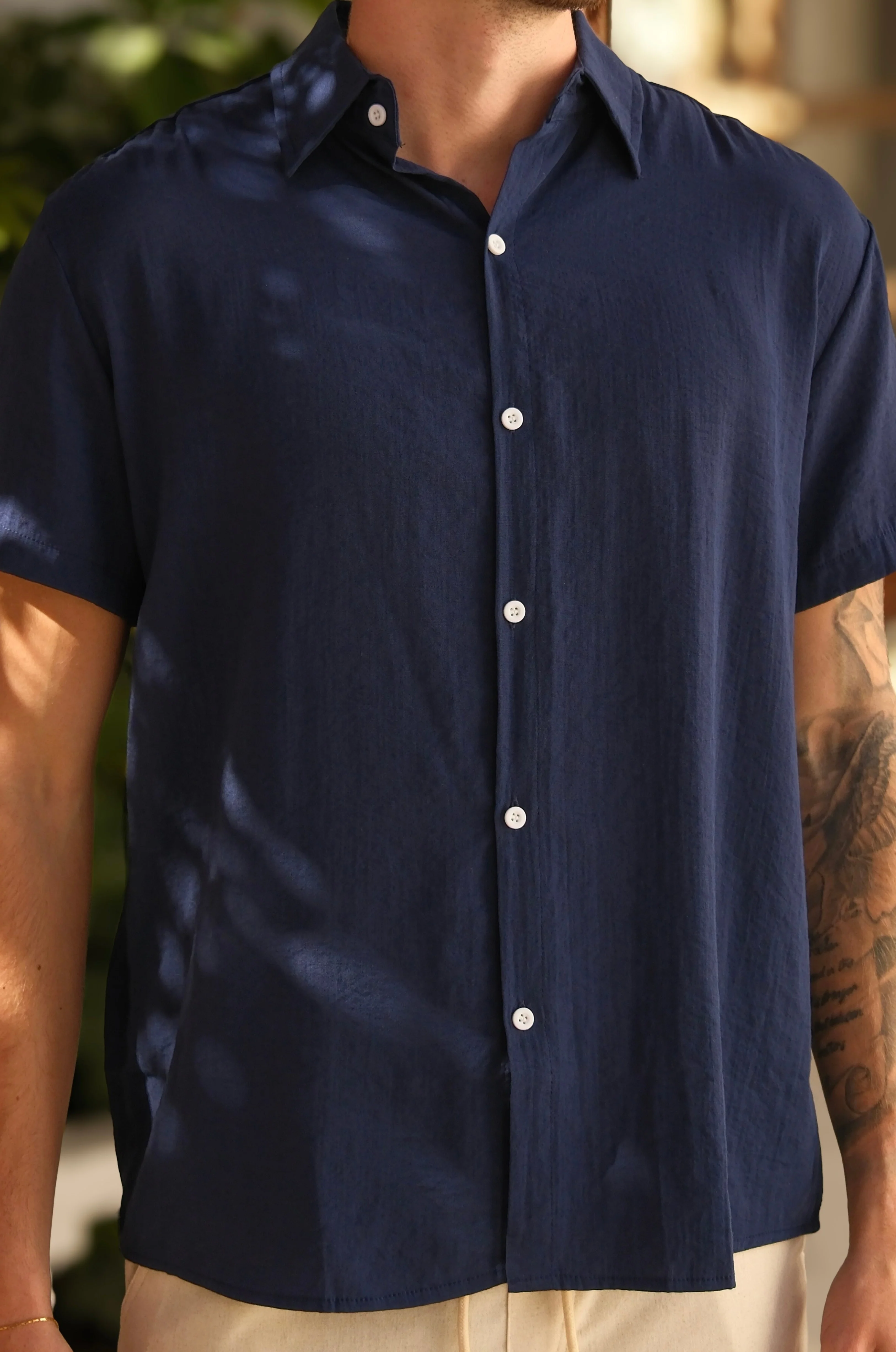 Hello LINEN SUMMER SHIRT - Image 3