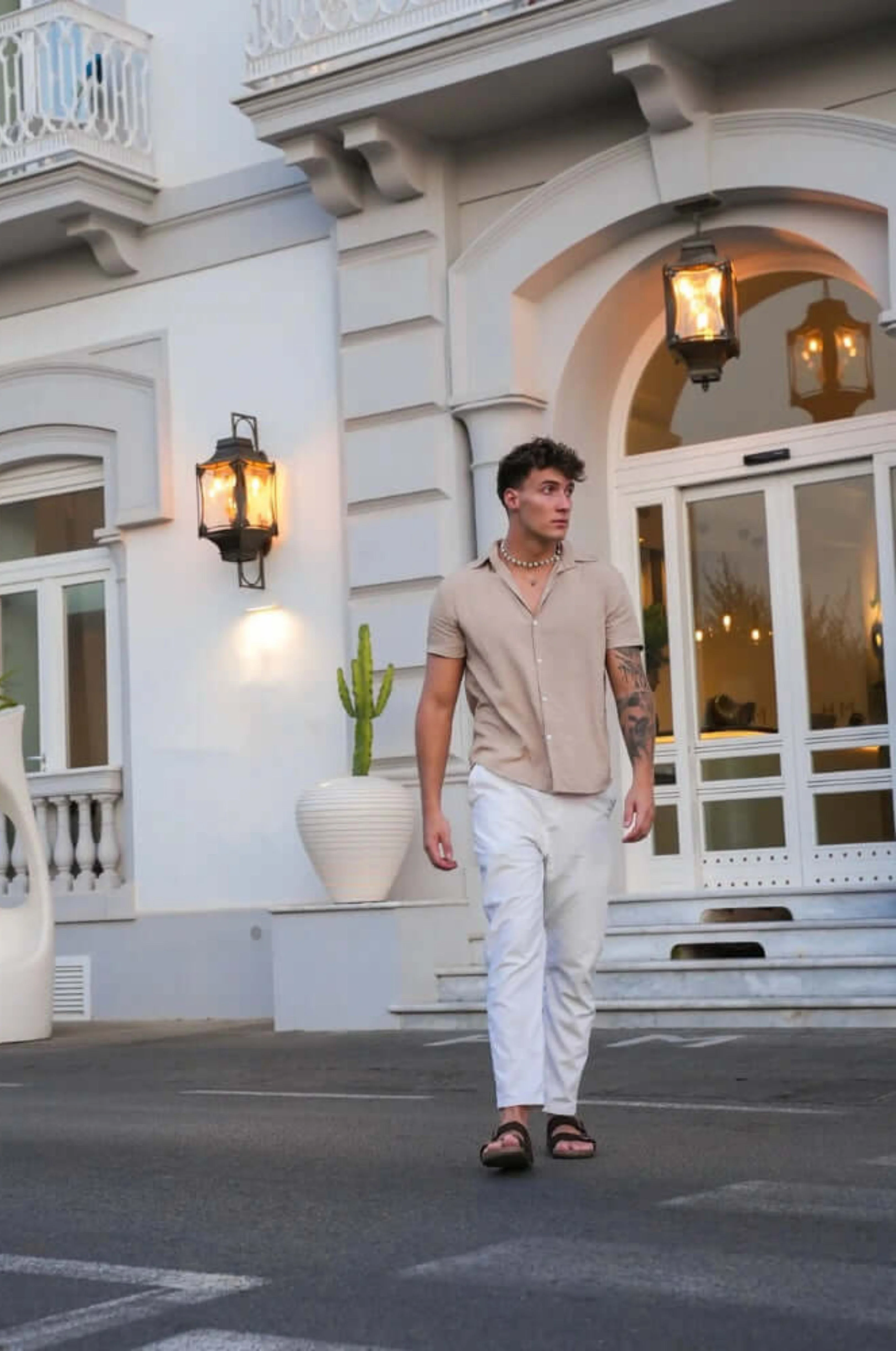 Hello LINEN SUMMER SHIRT - Image 9