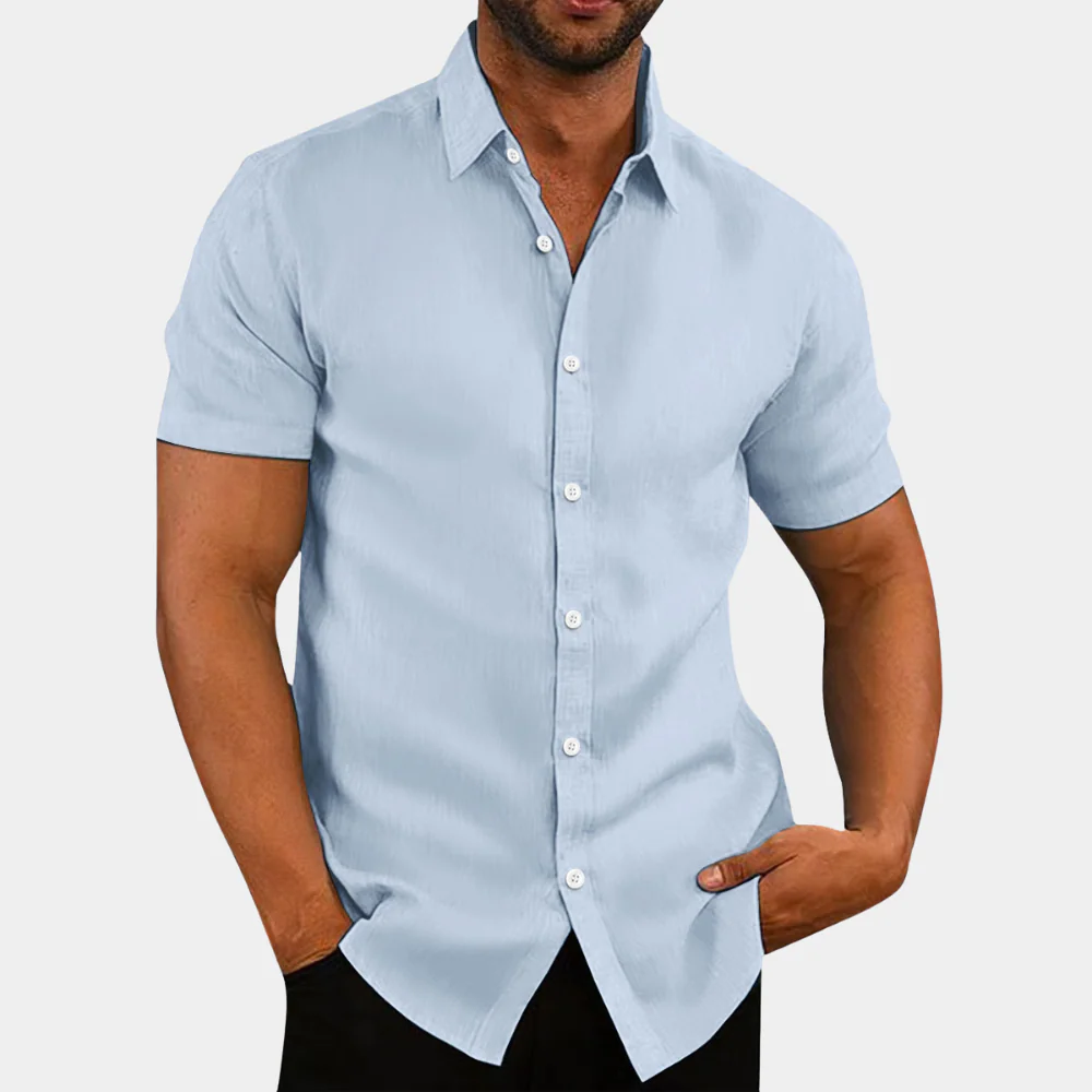 Hendrix® | Stylish Short-Sleeved Men'S Shirt - Image 3