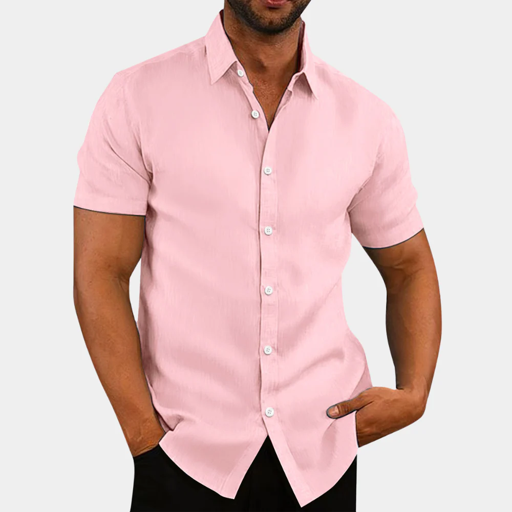 Hendrix® | Stylish Short-Sleeved Men'S Shirt - Image 4