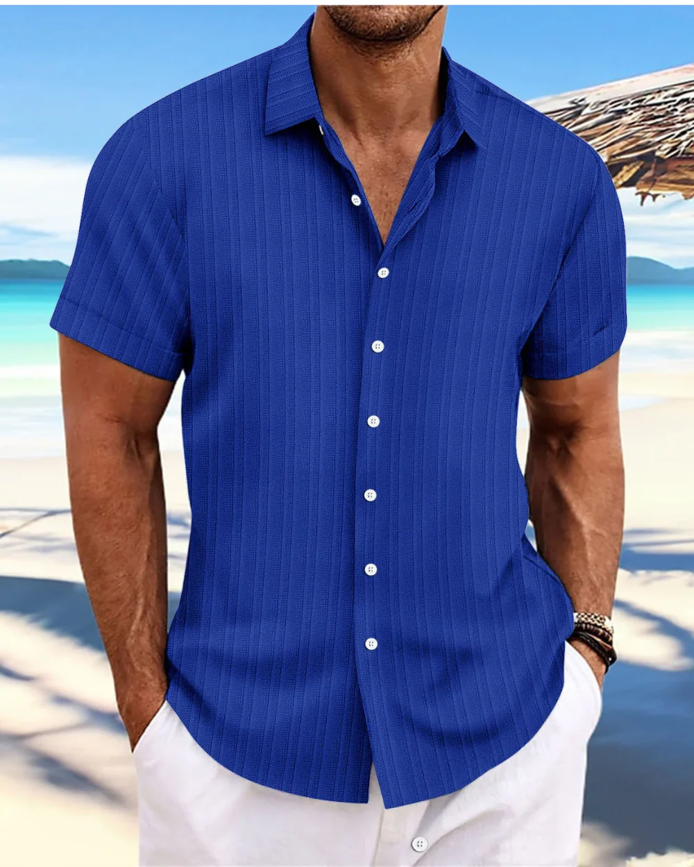 Hendrix | Casual Short Sleeved Shirt - Image 2