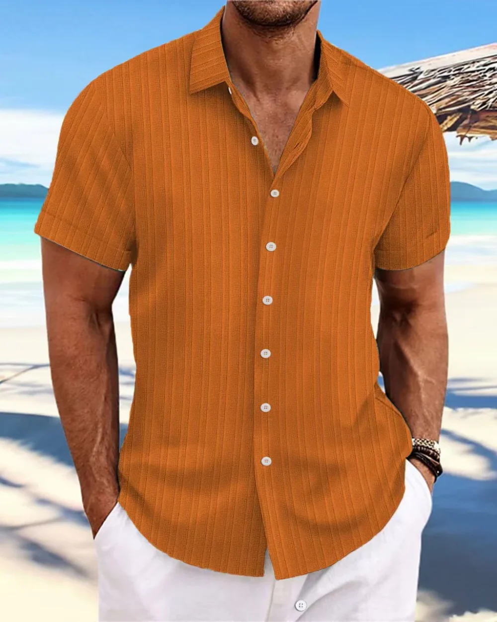Hendrix | Casual Short Sleeved Shirt - Image 4