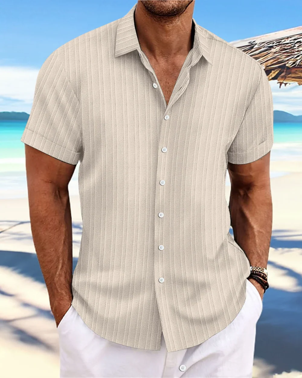 Hendrix | Casual Short Sleeved Shirt - Image 7