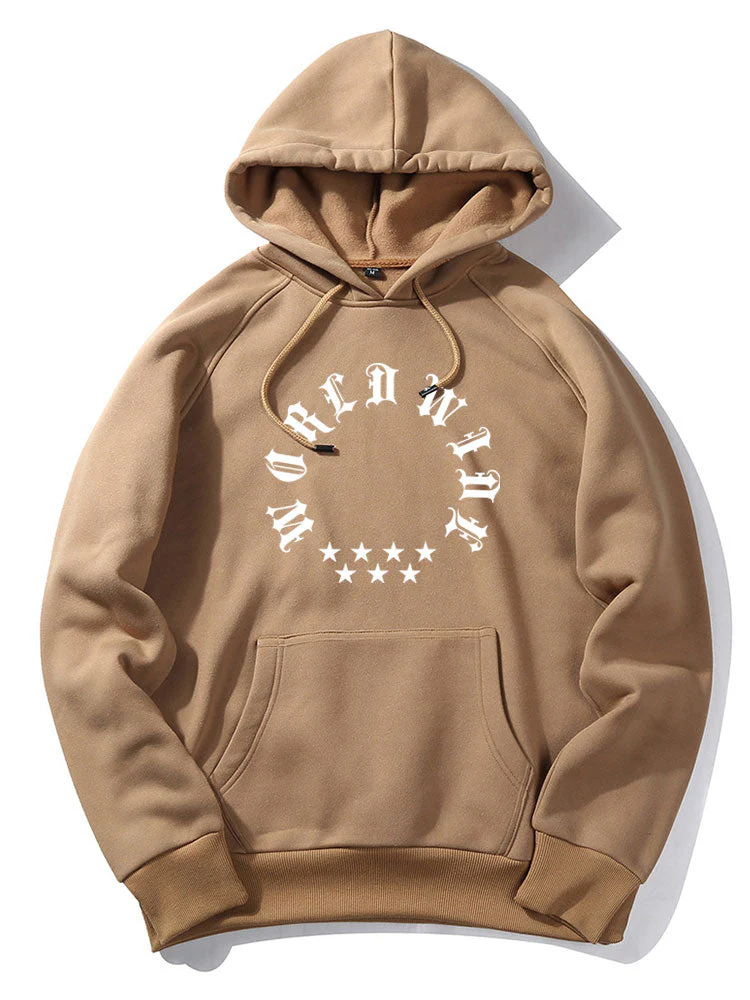 Hendrix | Worldwide Character Star Print Hoodie - Image 3