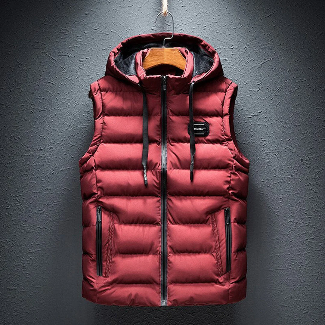 Henrik | Soft quilted cardigan with stand-up collar - Image 5