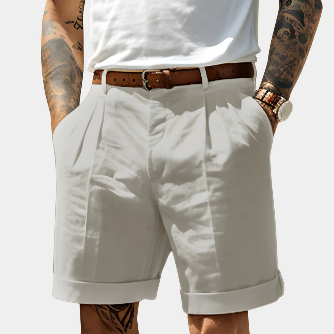 Henry | ELEGANT BERMUDA SHORTS IN BREATHABLE COTTON - Image 5