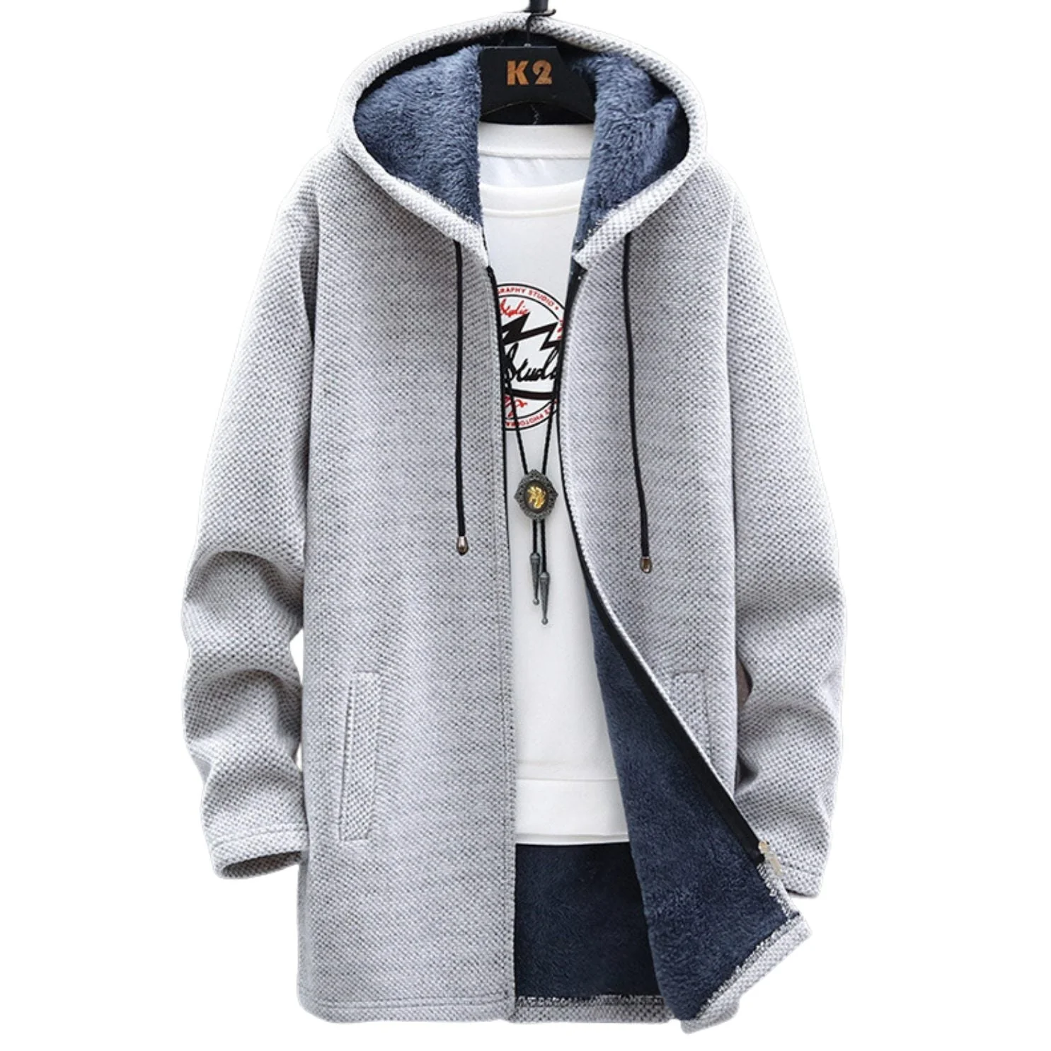 Heol | Plush hoodie with warm fleece lining for women - Image 5