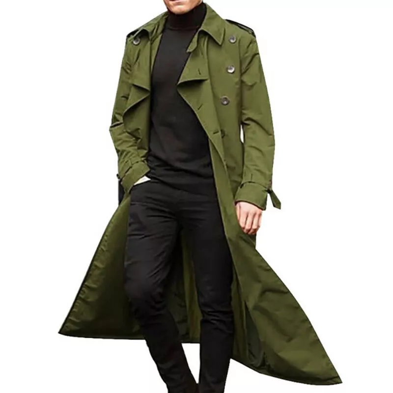 Herbert® | Modern long classic trench coat - Image 6