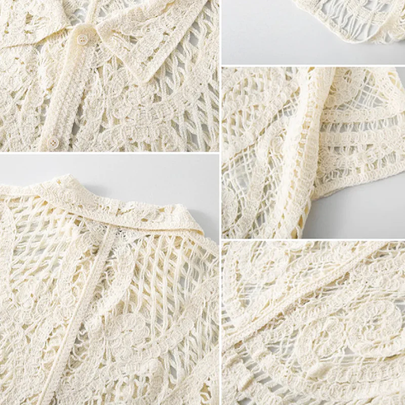 Herbert | Men'S Solid Color Knitted Jacquard Short-Sleeved Shirt - Image 5