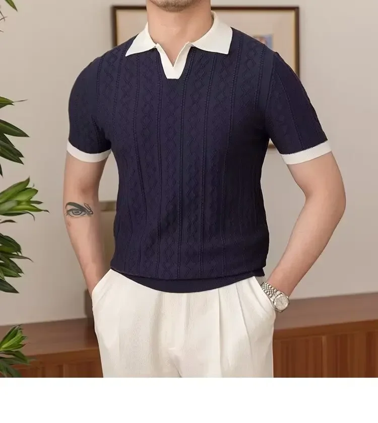 Heriberto® | Jacquard Polo - Image 4
