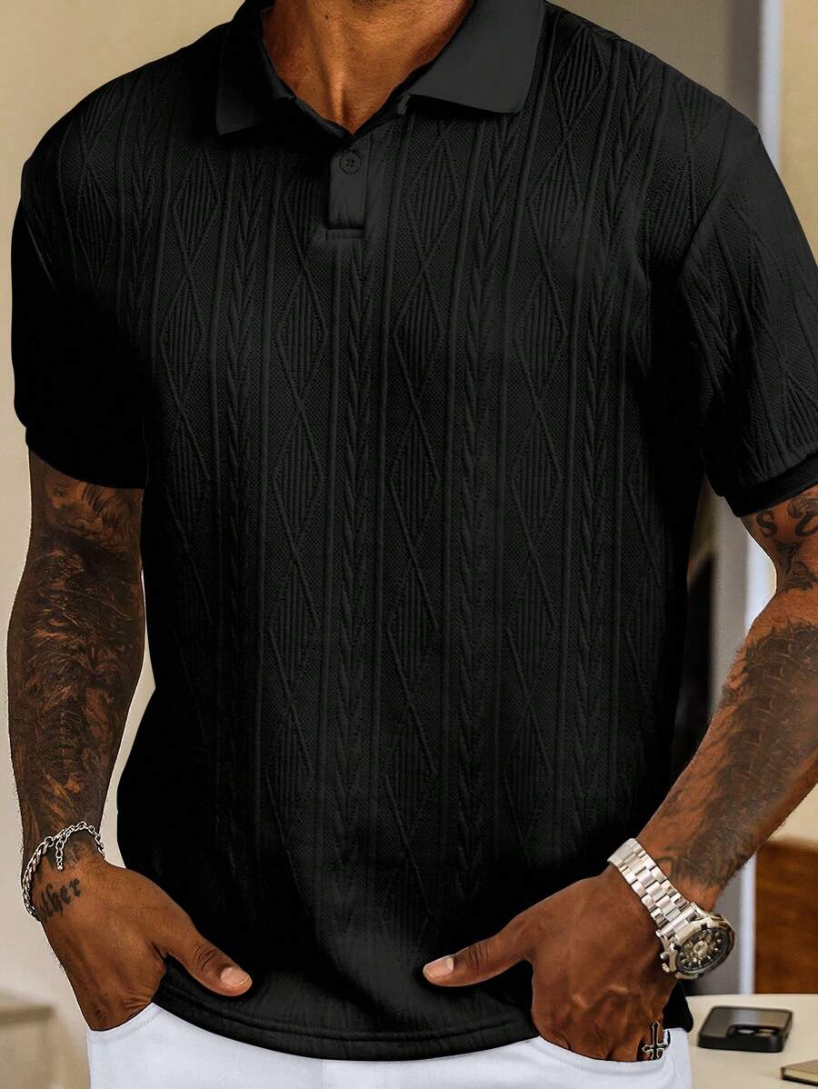 Herman | CASUAL SUMMER POLO SHIRT WITH BUTTONS - Image 10