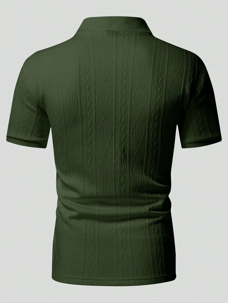 Herman | CASUAL SUMMER POLO SHIRT WITH BUTTONS - Image 16