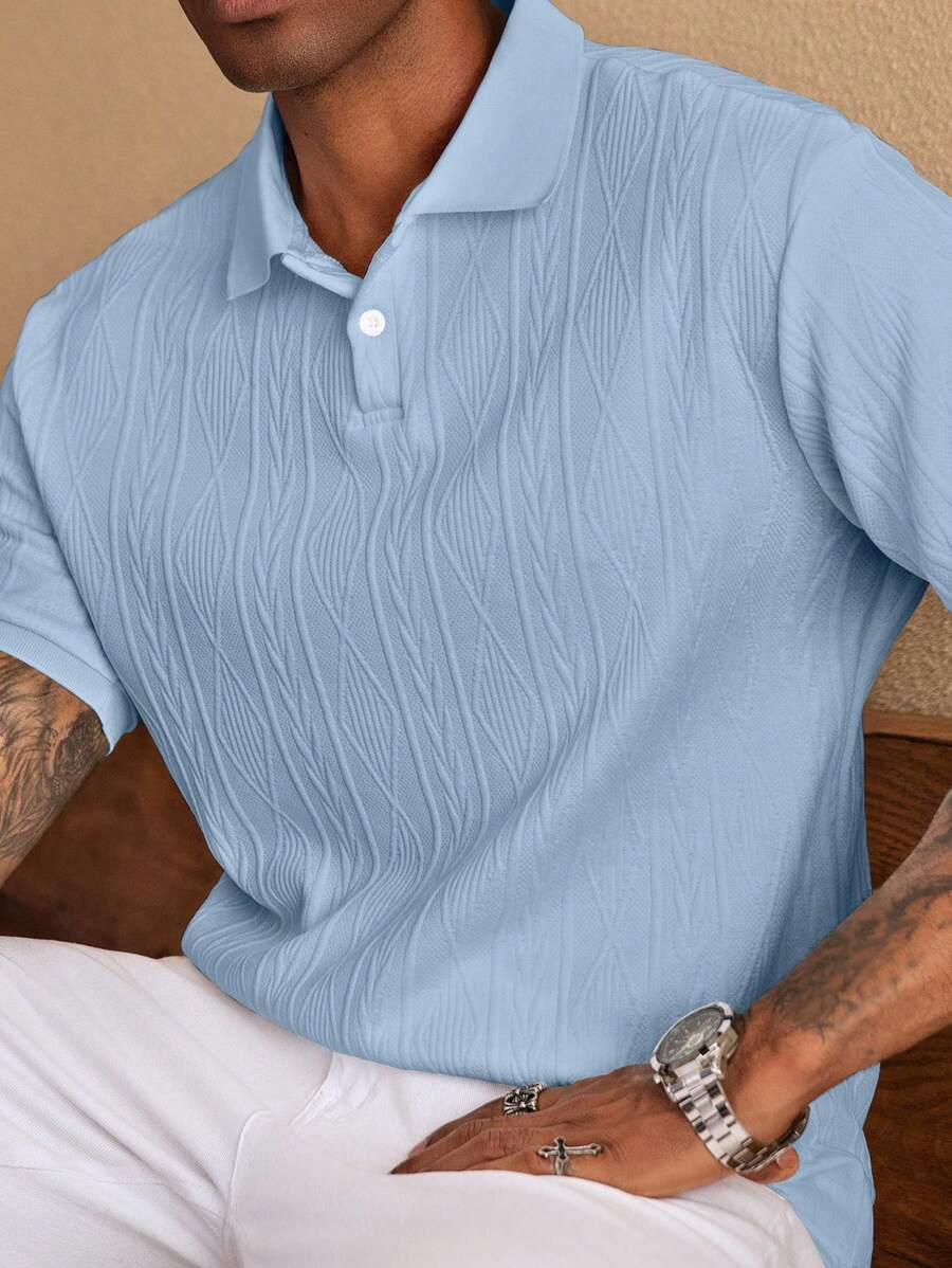 Herman | CASUAL SUMMER POLO SHIRT WITH BUTTONS - Image 27