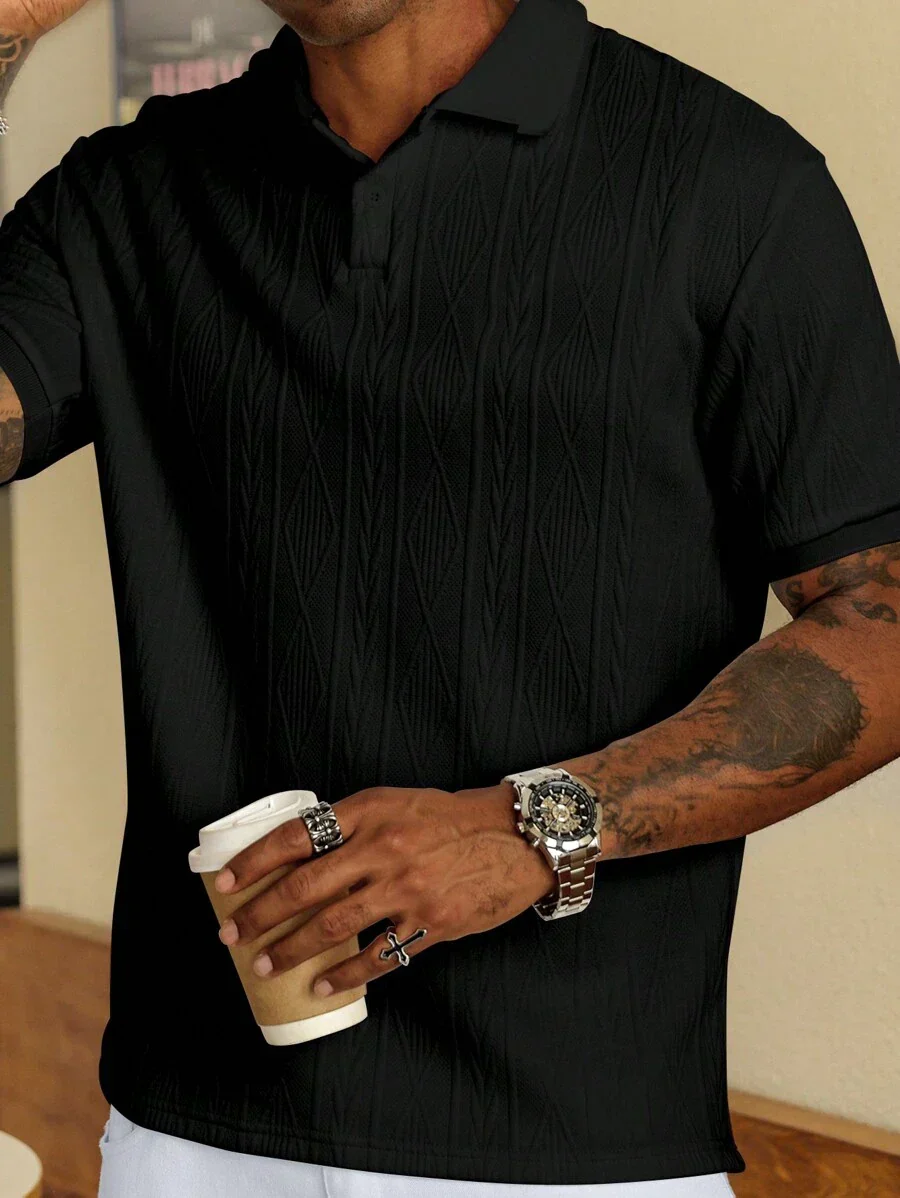 Herman | CASUAL SUMMER POLO SHIRT WITH BUTTONS - Image 9