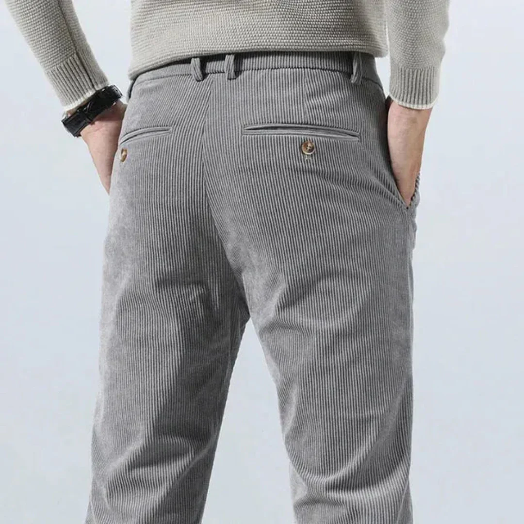Hermenegildo | Theo Slim Fit Corduroy Pants - Image 2