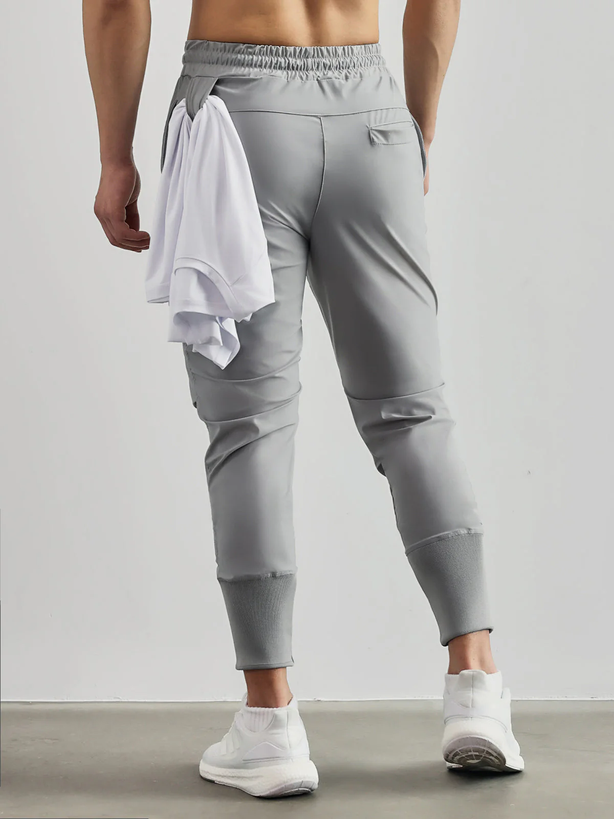 Hermes® | Dynamic Performance Joggers With Pocket Detail - Image 11