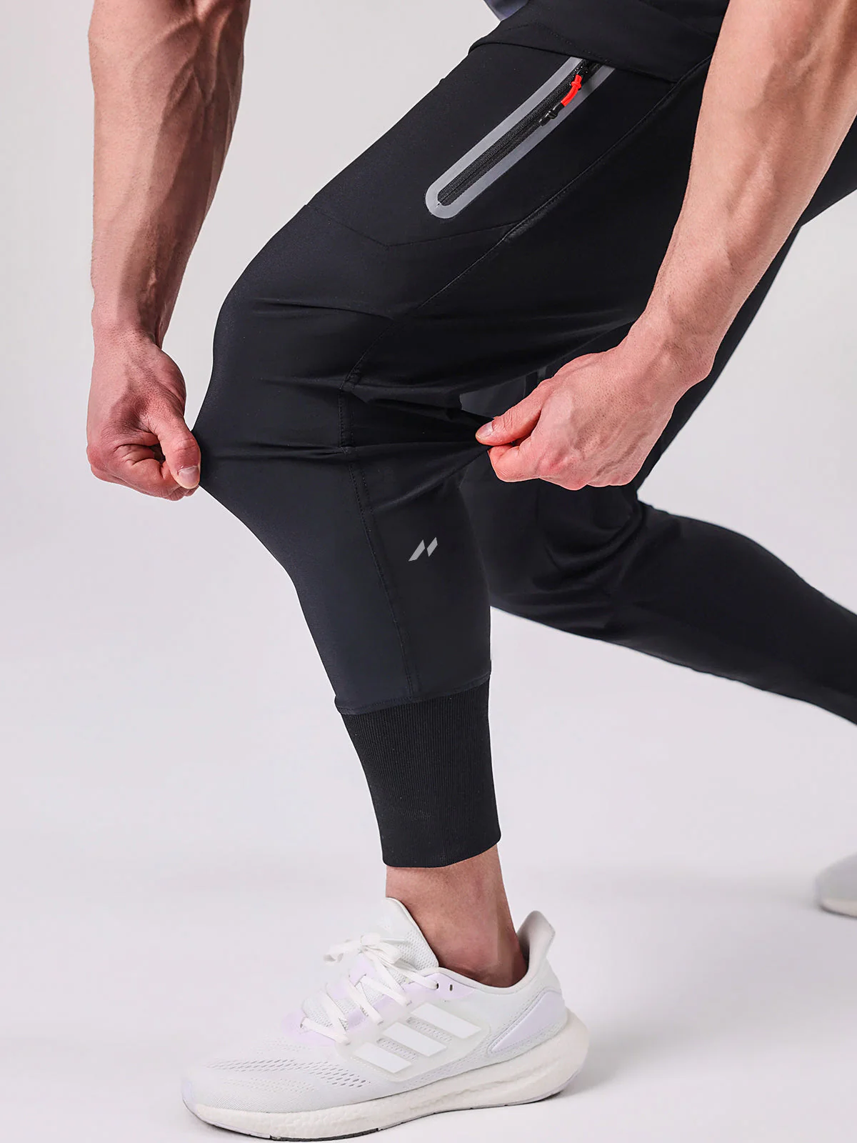 Hermes® | Dynamic Performance Joggers With Pocket Detail - Image 3