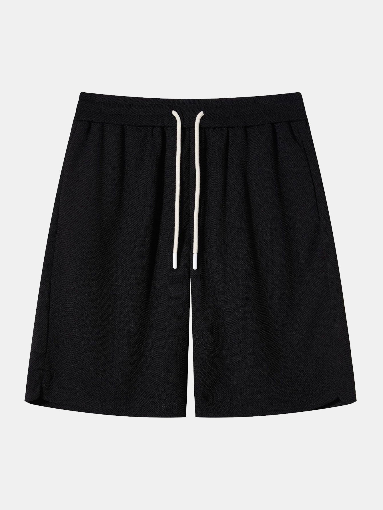 Hermes® | Loose Fit Drawstring Waffle Shorts - Image 2