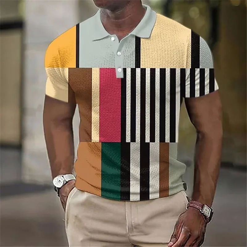 Heron | Multicolored plaid polo shirt - Image 2