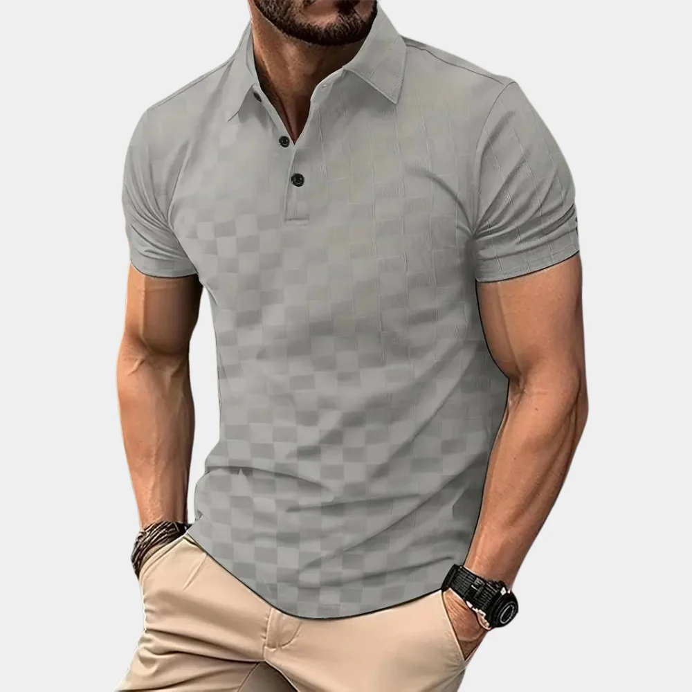 Hewitt® | Stylish Short Sleeve Polo Shirt - Image 5