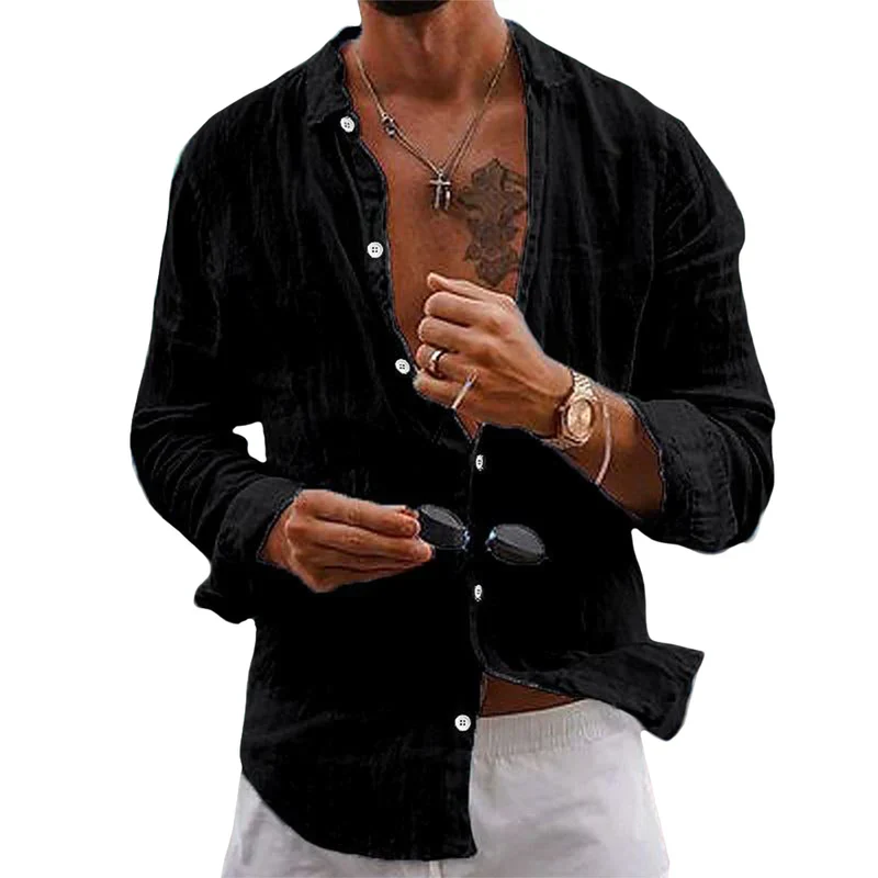 Higinio® | Comfortable Elegant Men's Shirt - Image 7