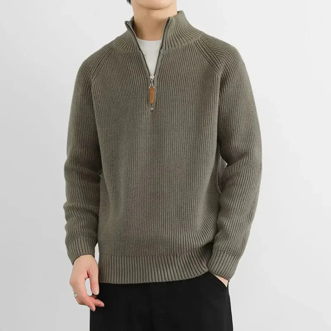 Higinio | Zip Knit Sweater - Image 2