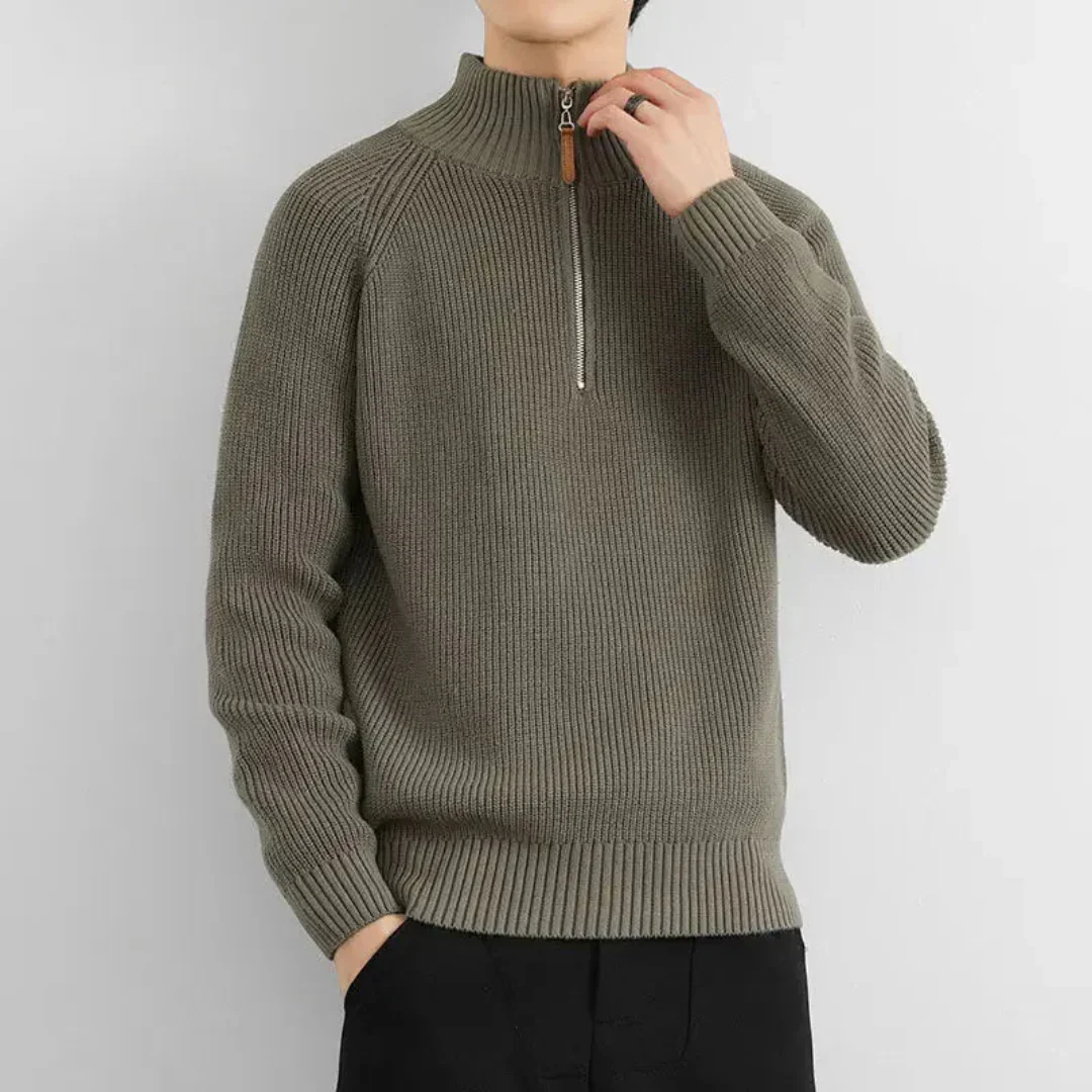 Higinio | Zip Knit Sweater - Image 3