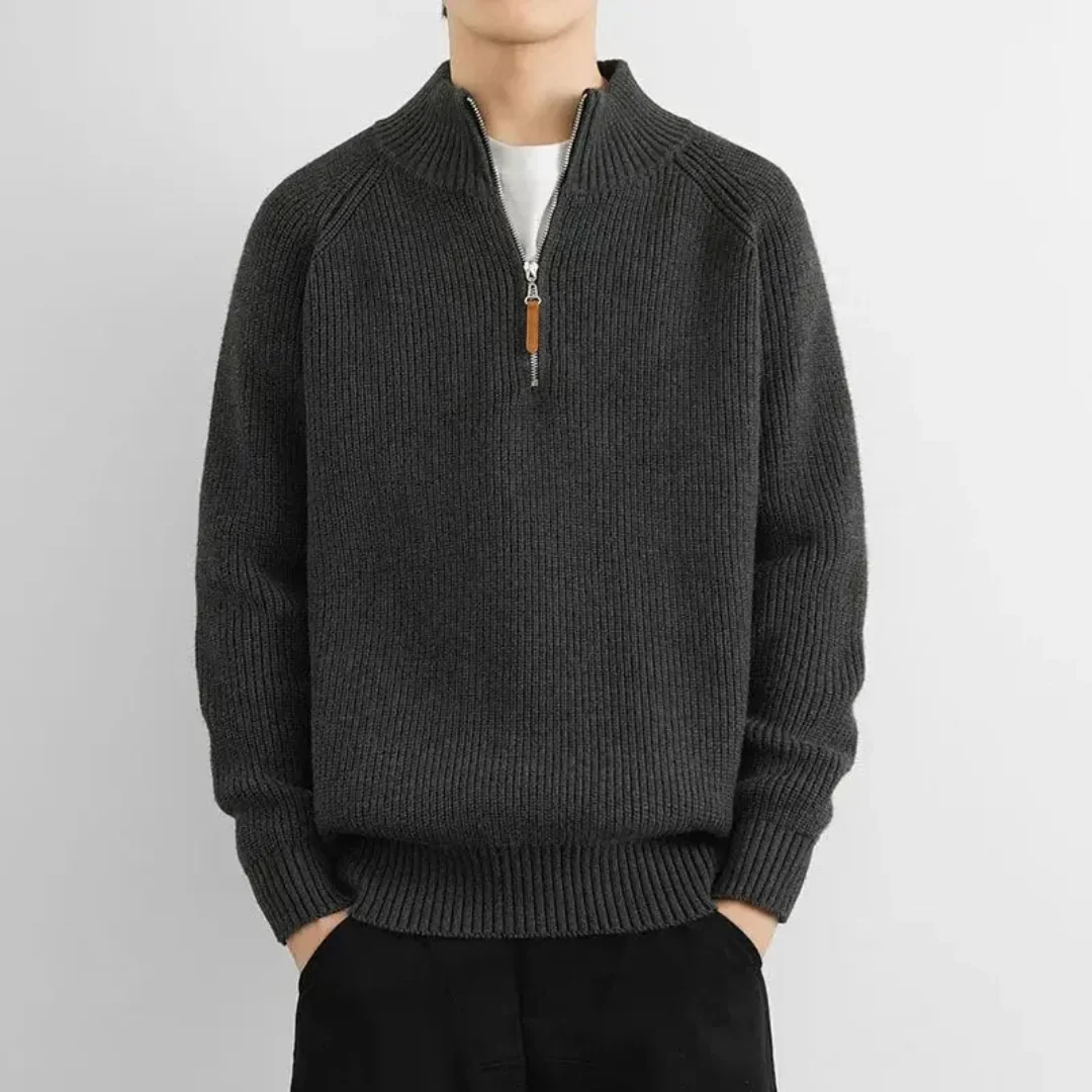 Higinio | Zip Knit Sweater - Image 4