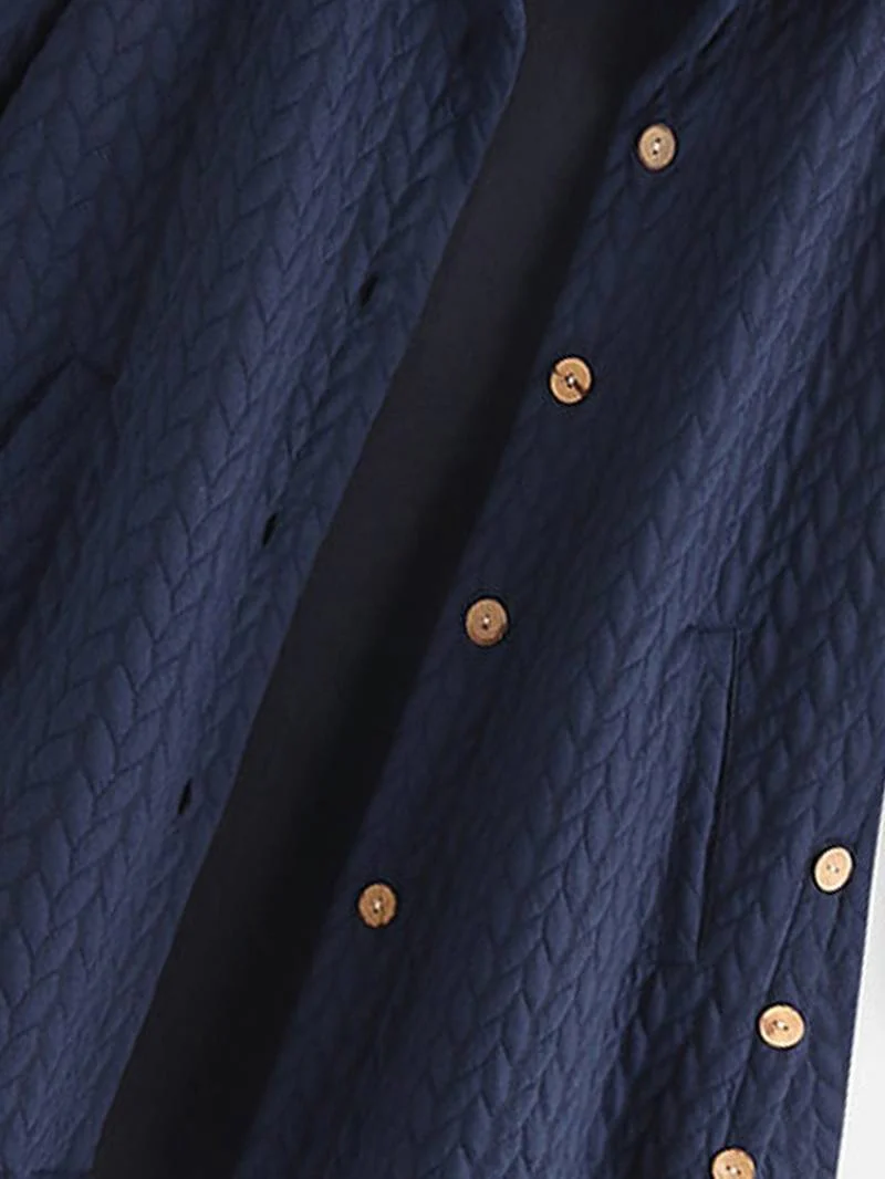 Hilario | Women's quilted hooded jacket with button placket - Image 22
