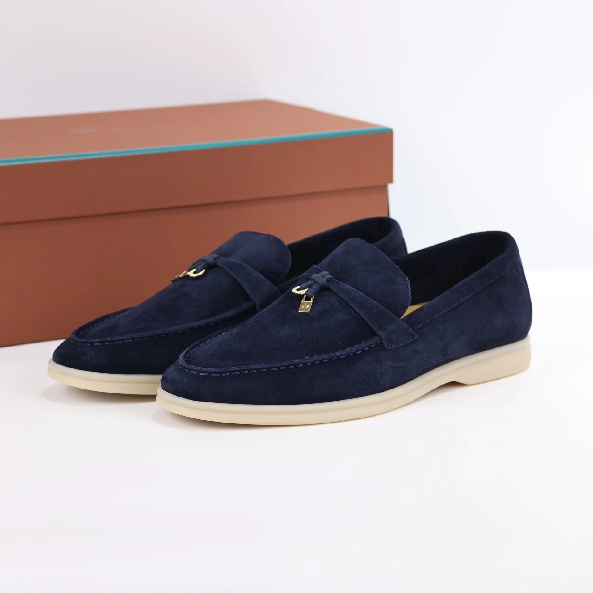 Hipólito® | Charm Suede Loafers - Image 2