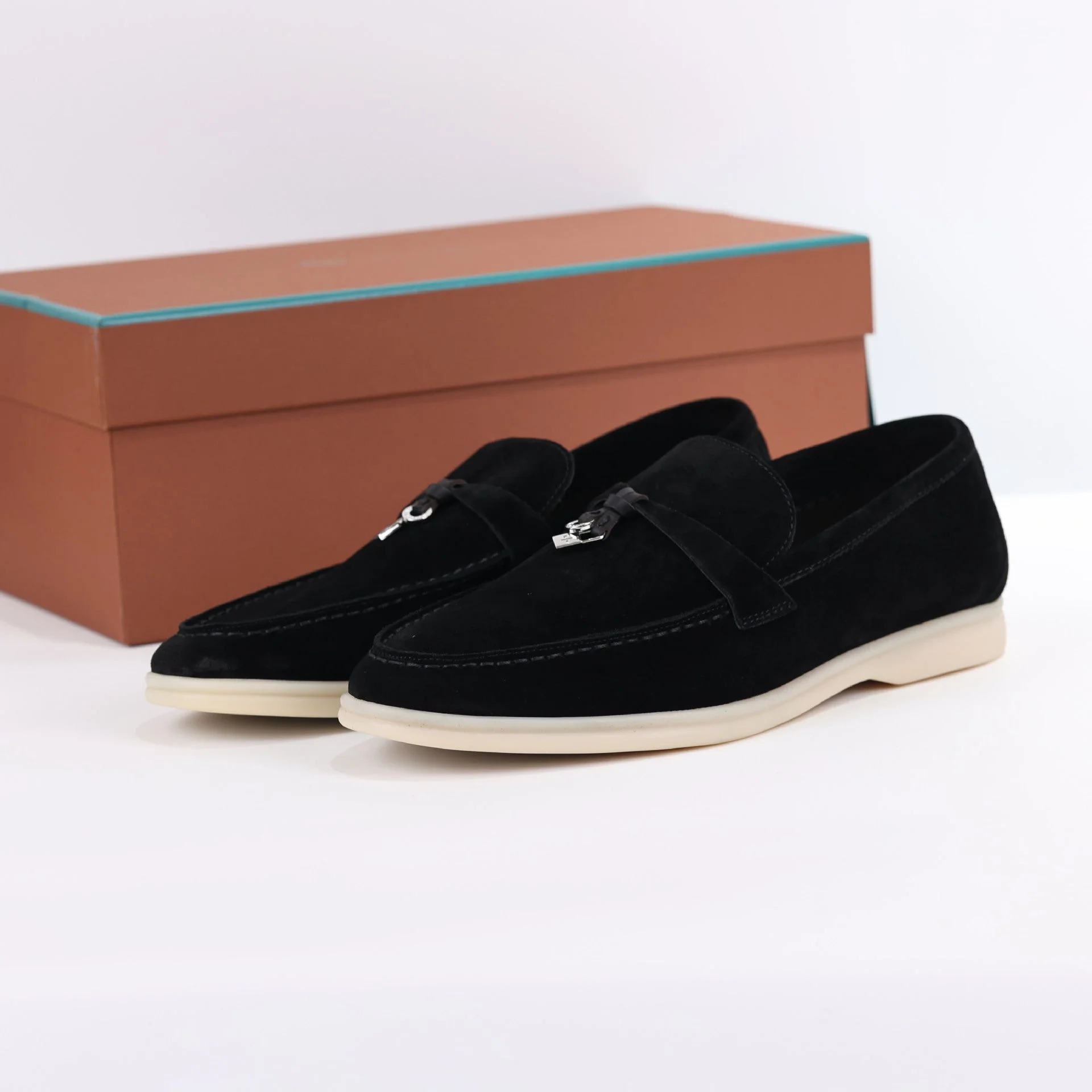 Hipólito® | Charm Suede Loafers - Image 3
