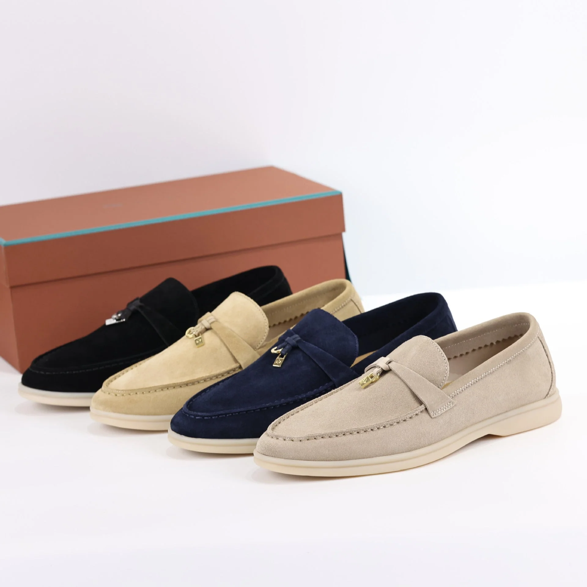 Hipólito® | Charm Suede Loafers - Image 5